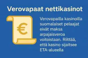 verovapaat nettikasinot