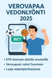 verovapaat vedonlyönti kasinot 2025